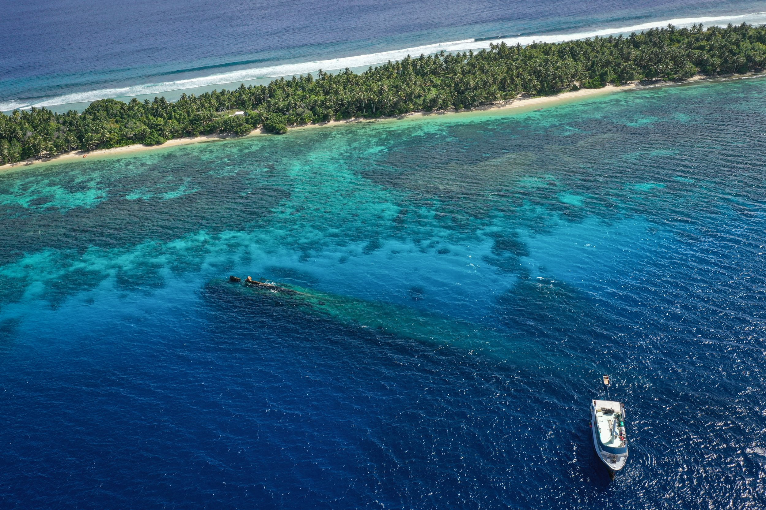 Atol Bikini – historia zastygła na dnie Pacyfiku.
